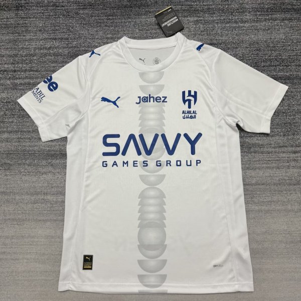 25/26 Al-Hilal Away Soccer Jersey Final Version Thai Quality pengfei