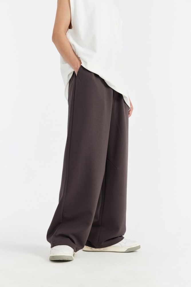 Men Women Wide-leg Pants Cool Sensation Wide Legs Sweatpants Casual Pants