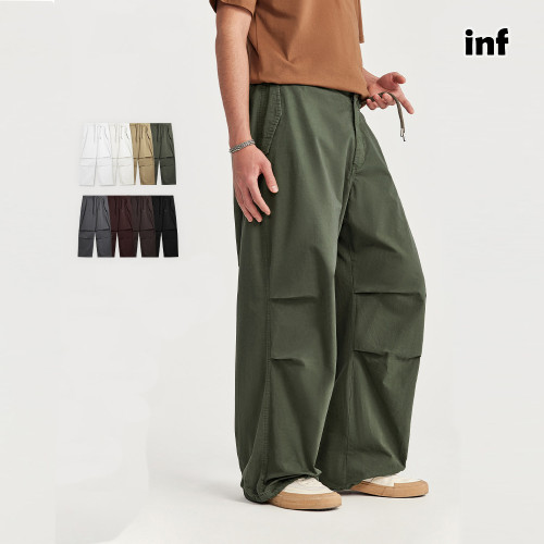Men Women Wide Leg Pants Tracksuit Sport Wear Pant Bottoms Trousers Outfits Washed Wide Leg Paratrooper Pants Casual Pants