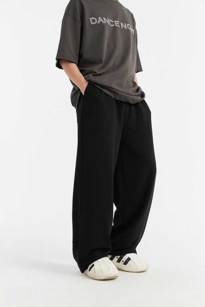 Men Women Wide-leg Pants Cool Sensation Wide Legs Sweatpants Casual Pants