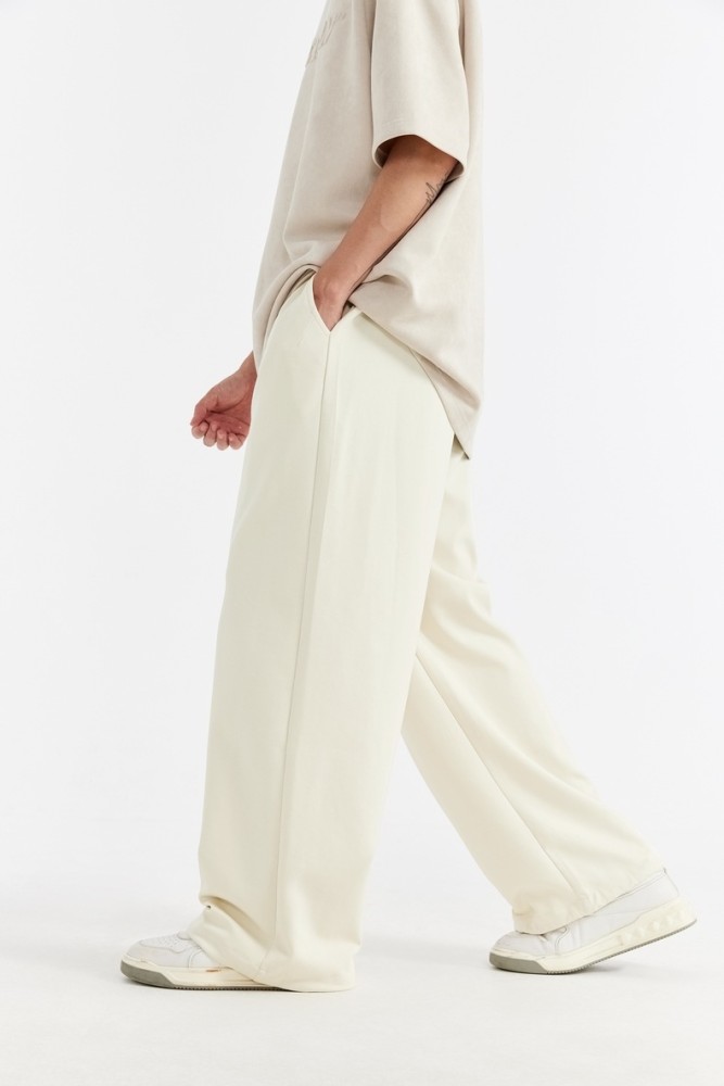Men Women Wide-leg Pants Cool Sensation Wide Legs Sweatpants Casual Pants