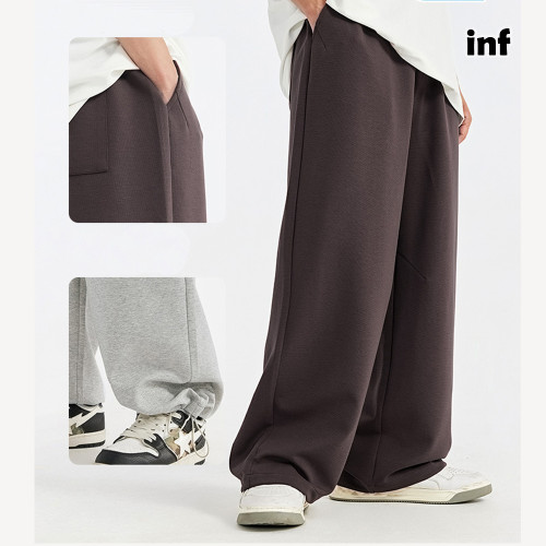 Men Women Wide-leg Pants Cool Sensation Wide Legs Sweatpants Casual Pants