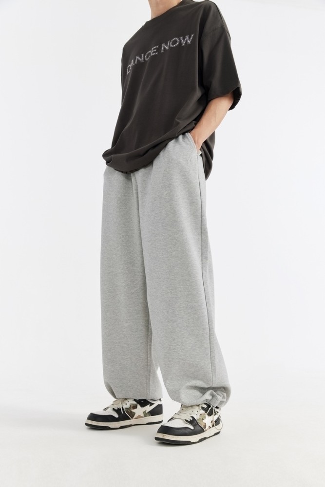 Men Women Wide-leg Pants Cool Sensation Wide Legs Sweatpants Casual Pants