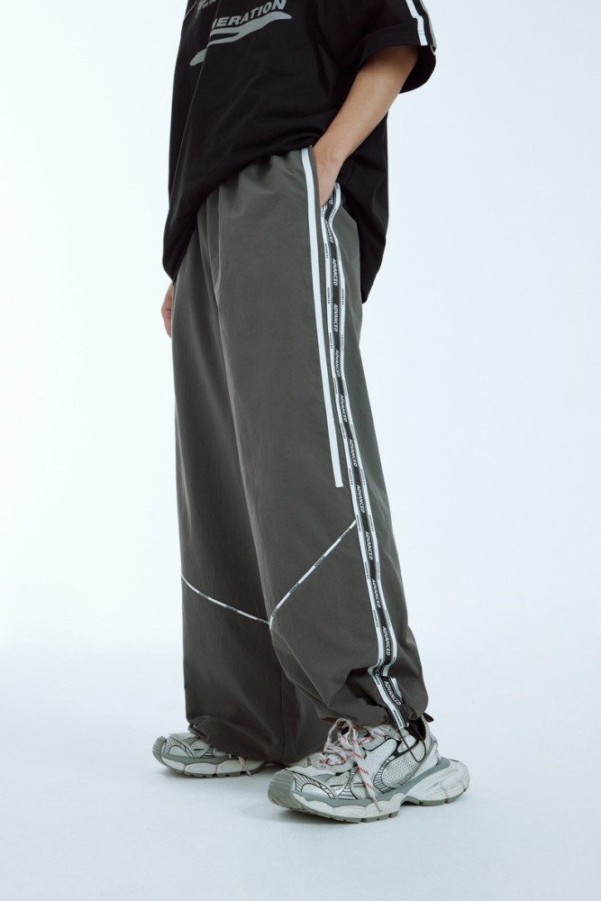Men Women Cut Print With A Wide-leg Pants Sport Wear Pant Bottoms Trousers Outfits Casual Pants