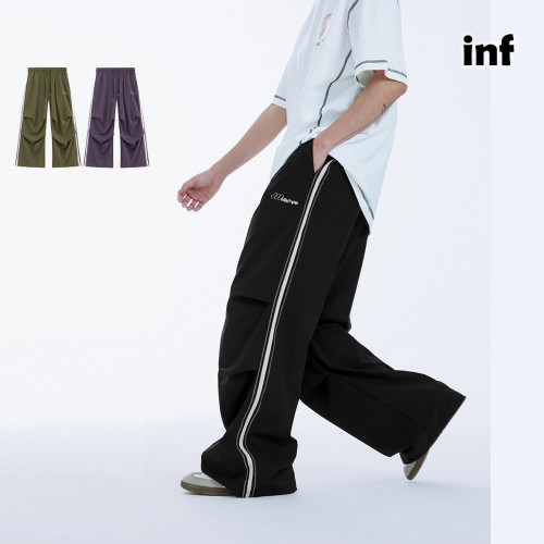 Men Women Open-wire Parachute Wide-leg Pants Trousers Loose Pants Wide-leg Pants Casual Pants