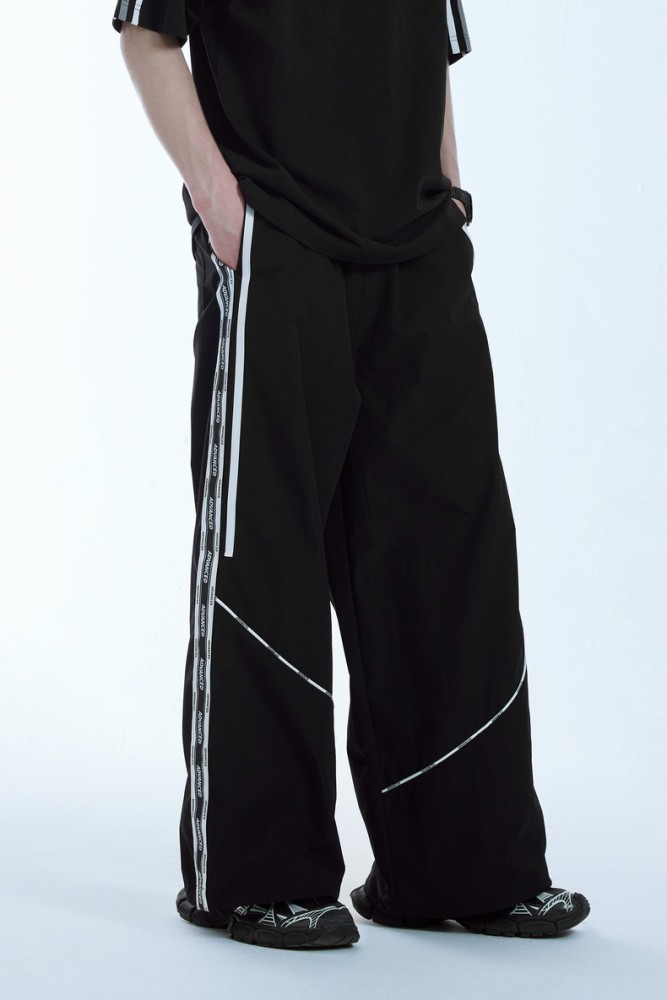 Men Women Cut Print With A Wide-leg Pants Sport Wear Pant Bottoms Trousers Outfits Casual Pants