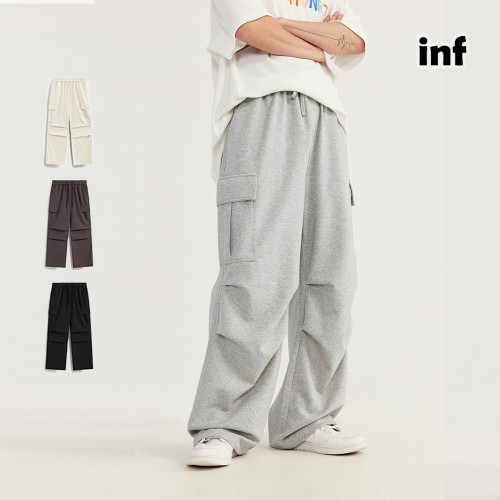 Men Women Cool Cargo Wide Leg Sweatpants Trousers Loose pants Wide-leg Pants Casual Pants