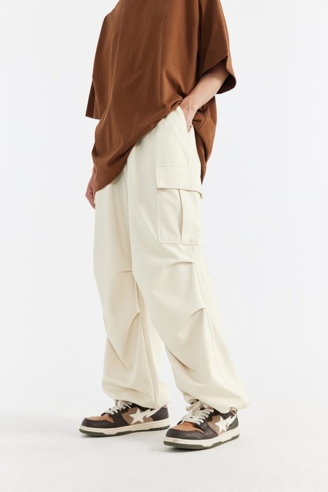 Men Women Cool Cargo Wide Leg Sweatpants Trousers Loose pants Wide-leg Pants Casual Pants