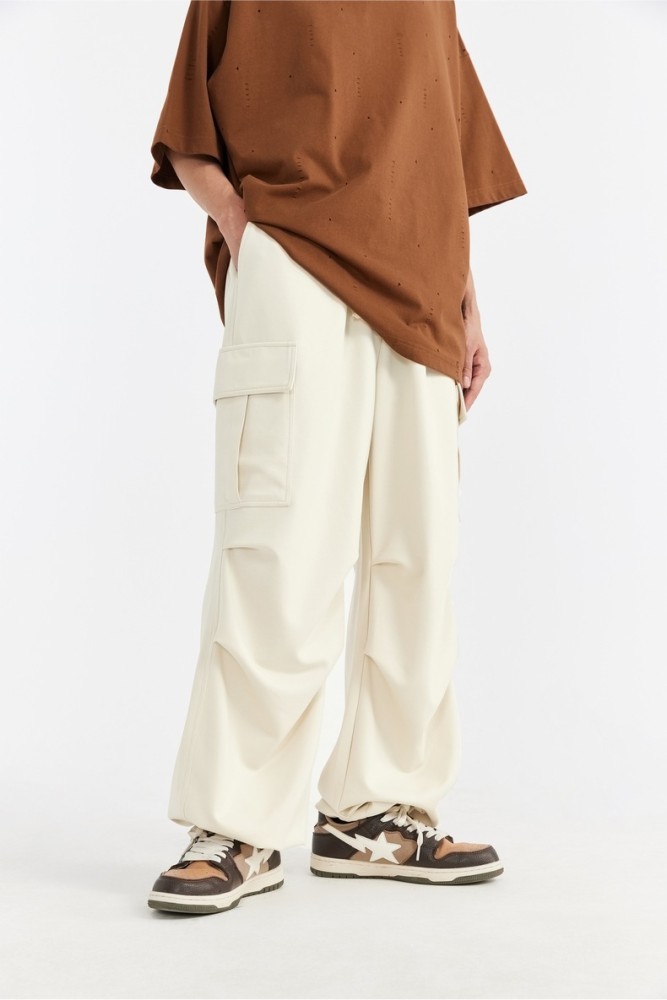 Men Women Cool Cargo Wide Leg Sweatpants Trousers Loose pants Wide-leg Pants Casual Pants