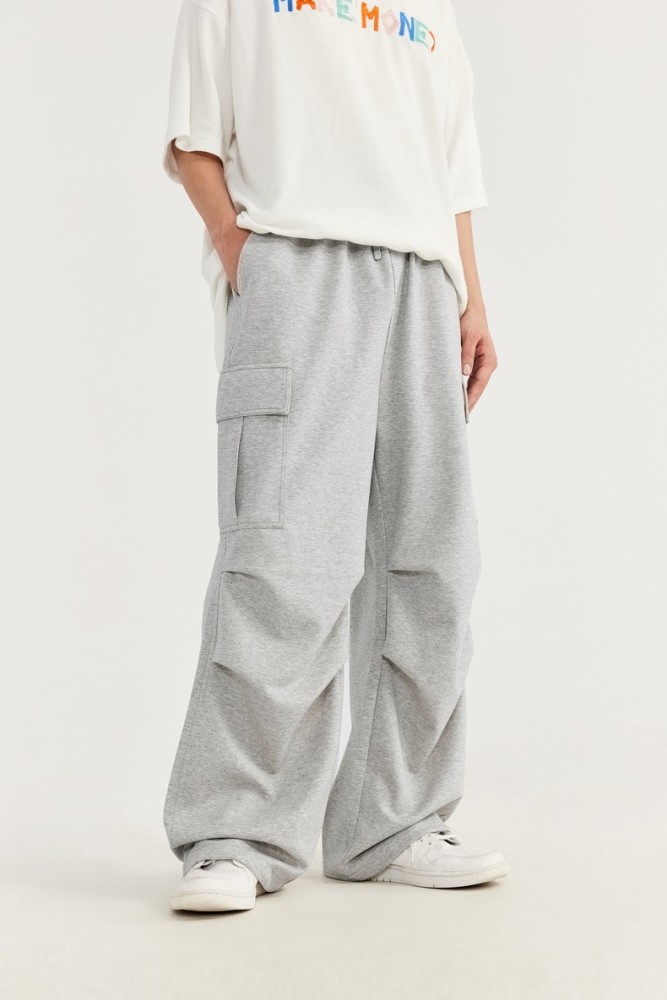 Men Women Cool Cargo Wide Leg Sweatpants Trousers Loose pants Wide-leg Pants Casual Pants