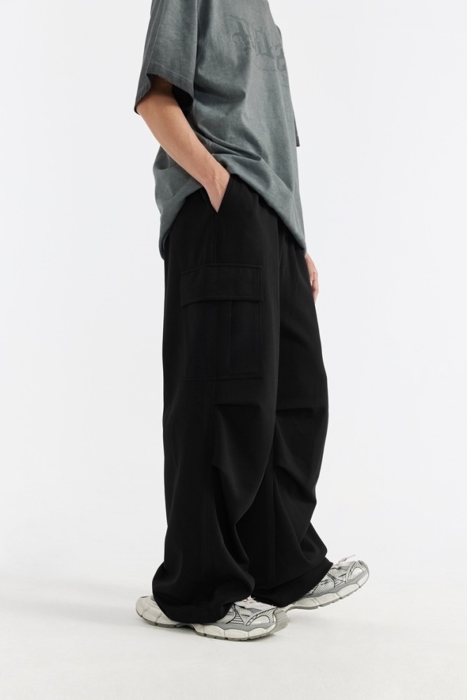 Men Women Cool Cargo Wide Leg Sweatpants Trousers Loose pants Wide-leg Pants Casual Pants