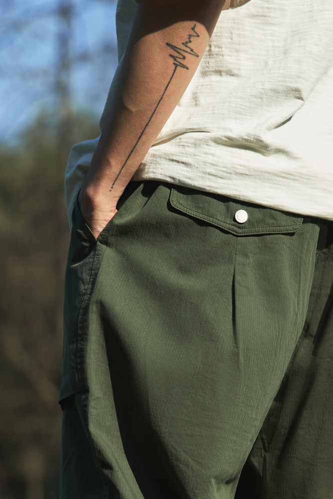 Men Women Japanese Outdoor Tpered Pants Trousers Loose pants Wide-leg Pants Casual Pants
