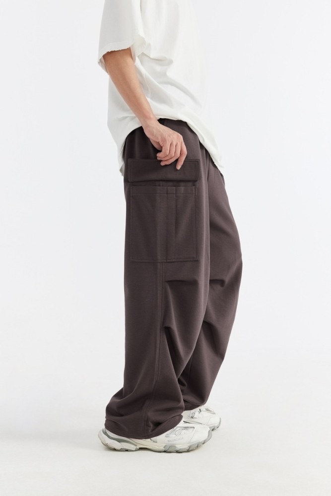 Men Women Cool Cargo Wide Leg Sweatpants Trousers Loose pants Wide-leg Pants Casual Pants