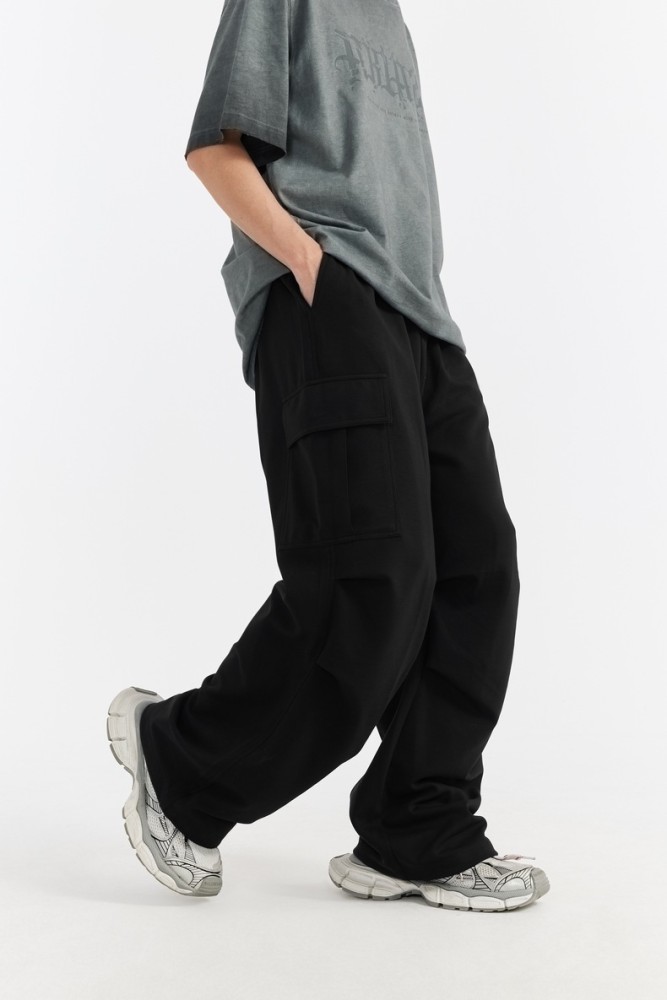 Men Women Cool Cargo Wide Leg Sweatpants Trousers Loose pants Wide-leg Pants Casual Pants