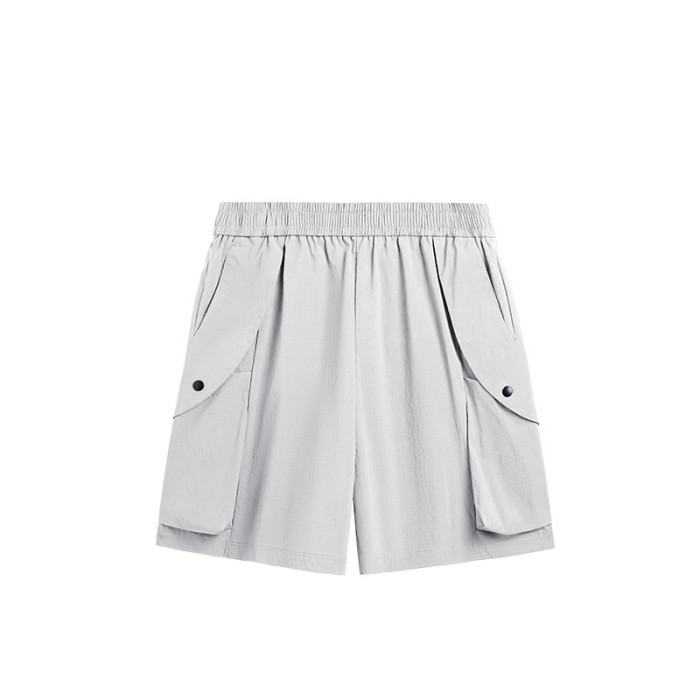 Men Boys Shorts Streetwear Bottoms Half Pants Sweatsuit Casual Shorts Unisex Pants
