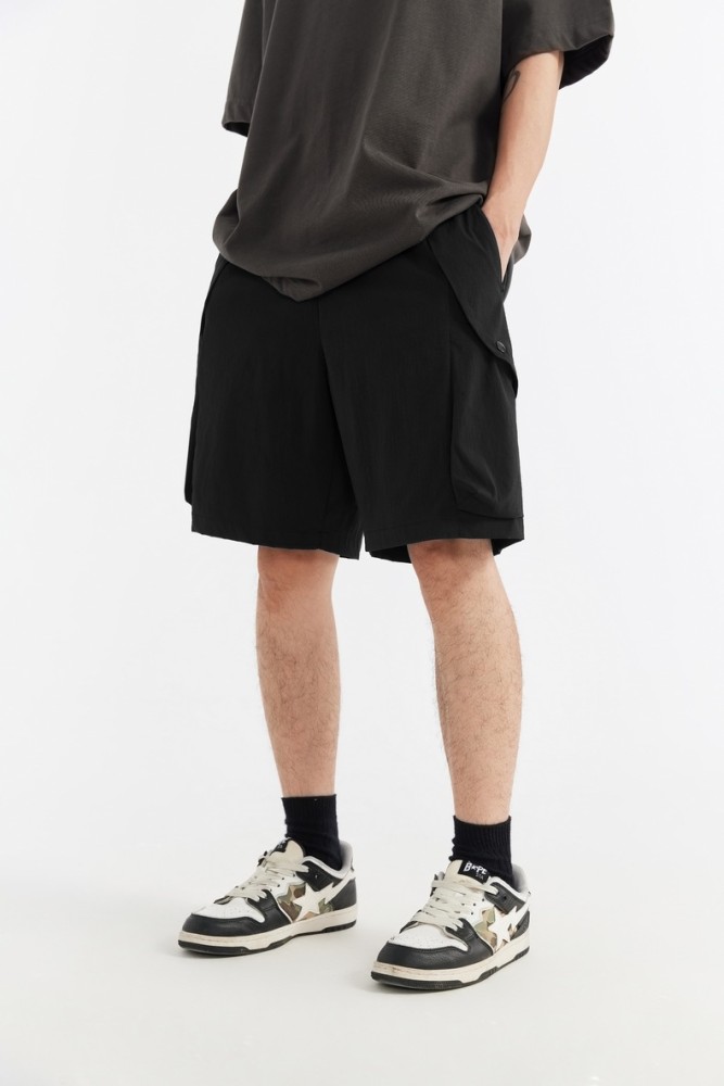 Men Boys Shorts Streetwear Bottoms Half Pants Sweatsuit Casual Shorts Unisex Pants