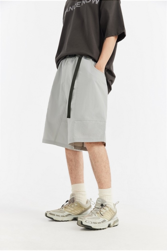Men Boys Functional Shorts With Large Pockets Shorts Streetwear Bottoms Half Pants Sweatsuit Casual Shorts Unisex Pants