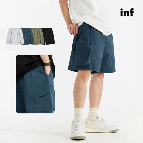 Men Boys Shorts Streetwear Bottoms Half Pants Sweatsuit Casual Shorts Unisex Pants