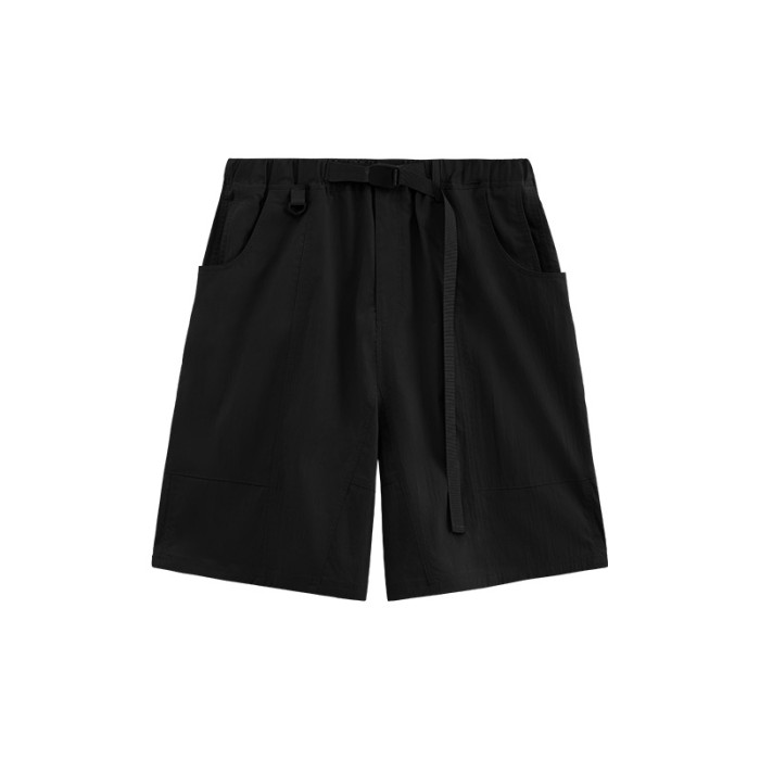 Men Boys Functional Shorts With Large Pockets Shorts Streetwear Bottoms Half Pants Sweatsuit Casual Shorts Unisex Pants