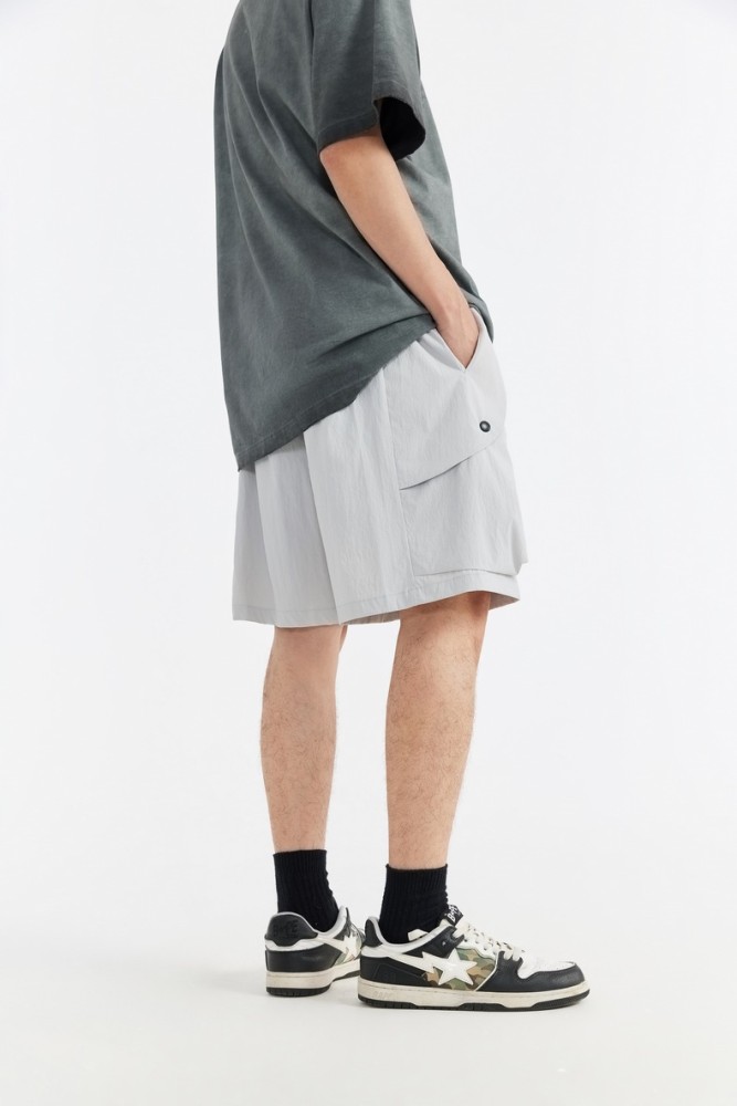 Men Boys Shorts Streetwear Bottoms Half Pants Sweatsuit Casual Shorts Unisex Pants