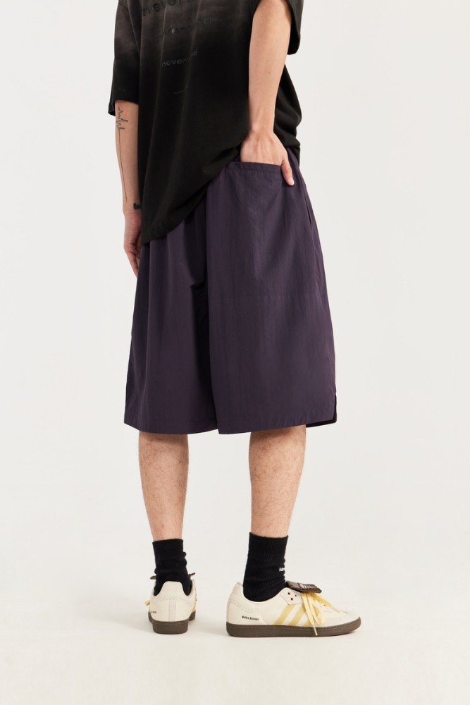Men Boys Shorts Streetwear Bottoms Half Pants Sweatsuit Casual Shorts Unisex Pants
