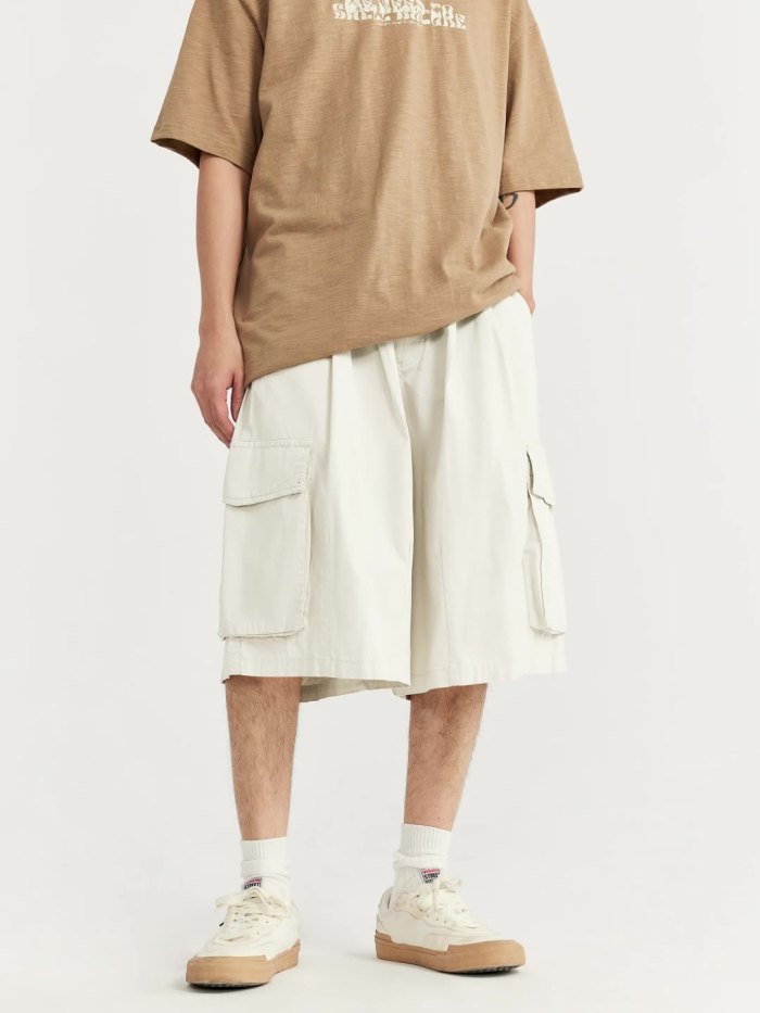 Men Boys Shorts Streetwear Bottoms Half Pants Sweatsuit Casual Shorts Unisex Pants