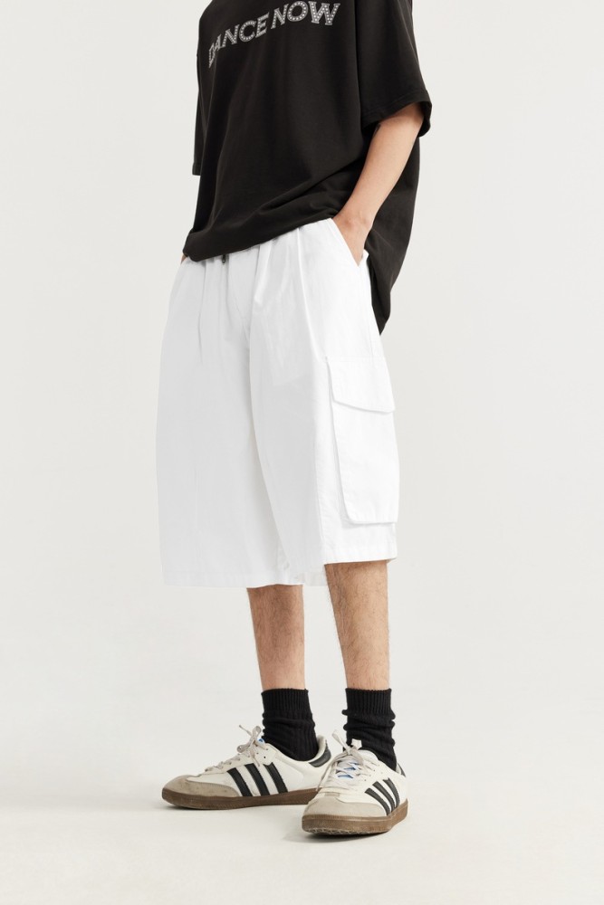 Men Boys Shorts Streetwear Bottoms Half Pants Sweatsuit Casual Shorts Unisex Pants