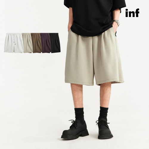 Men Boys Shorts Streetwear Bottoms Half Pants Sweatsuit Casual Shorts Unisex Pants