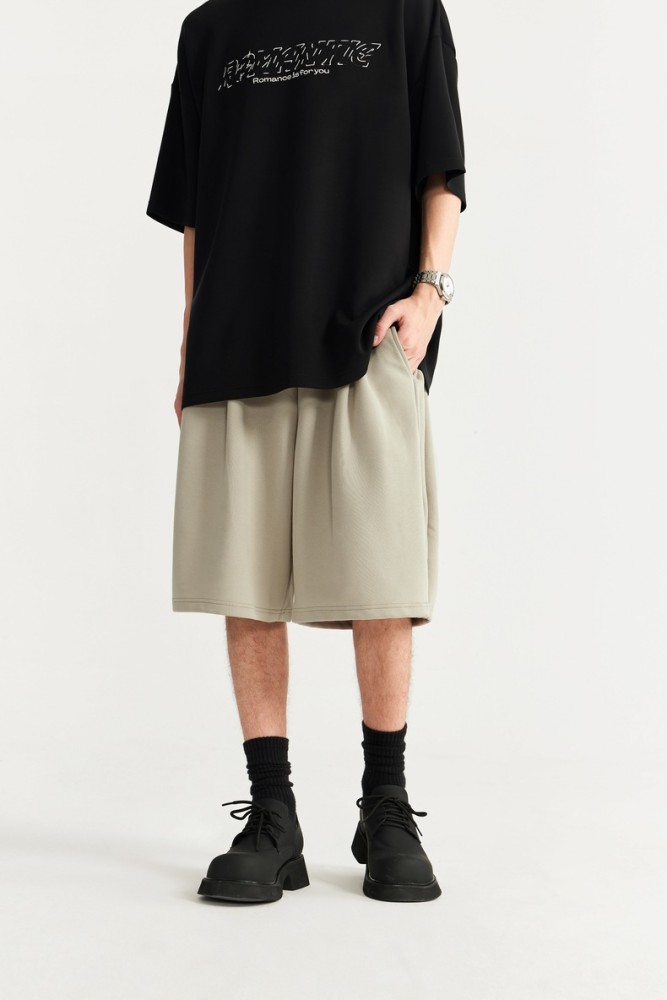 Men Boys Shorts Streetwear Bottoms Half Pants Sweatsuit Casual Shorts Unisex Pants