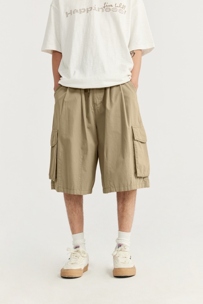Men Boys Shorts Streetwear Bottoms Half Pants Sweatsuit Casual Shorts Unisex Pants