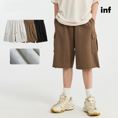 Men Boys Shorts Streetwear Bottoms Half Pants Sweatsuit Casual Shorts Unisex Pants