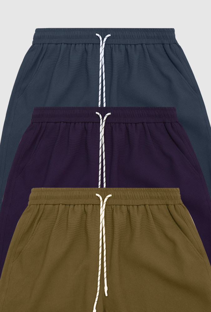 Men Boys Shorts Streetwear Bottoms Half Pants Sweatsuit Casual Shorts Unisex Pants