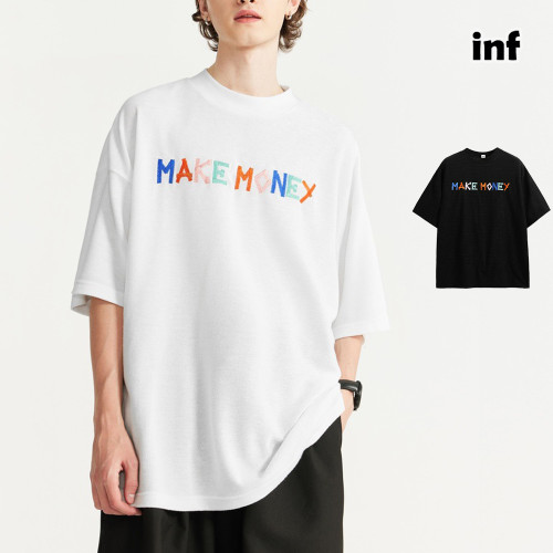 Men Women T-shirt Short Sleeve Pullover Tops Sweatshirt Unisex Tee Casual T-shirt