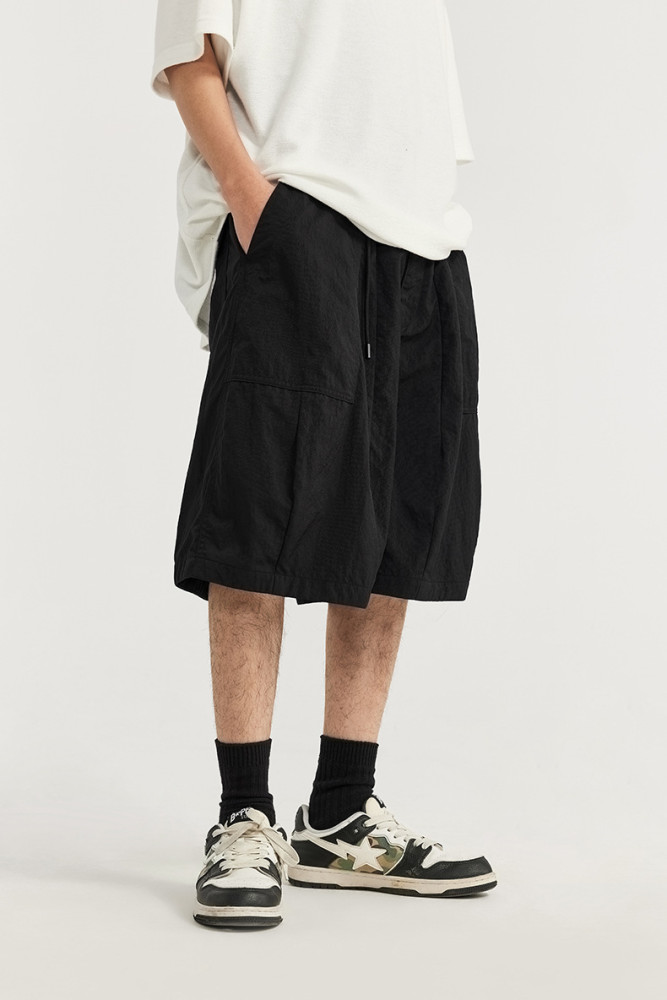 Men Boys Shorts Streetwear Bottoms Half Pants Sweatsuit Casual Shorts Unisex Pants
