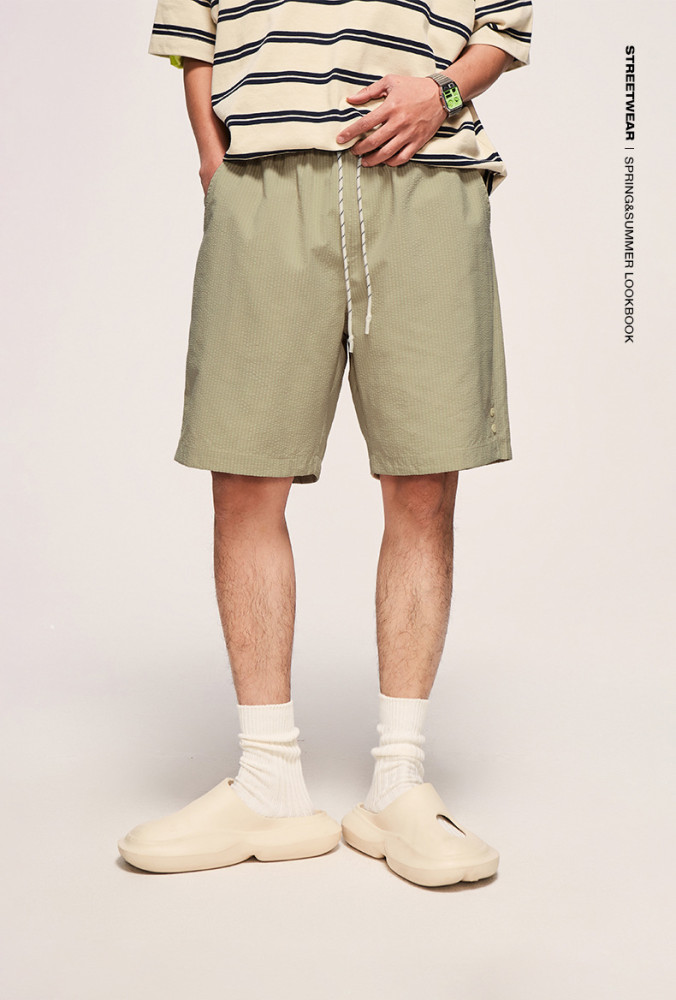 Men Boys Shorts Streetwear Bottoms Half Pants Sweatsuit Casual Shorts Unisex Pants