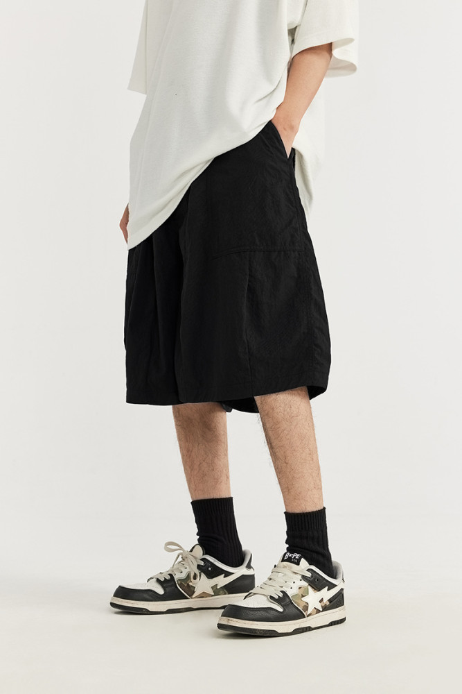 Men Boys Shorts Streetwear Bottoms Half Pants Sweatsuit Casual Shorts Unisex Pants