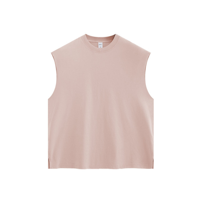 Men Women Vest T-shirt Short Sleeve Pullover Tops Sweatshirt Unisex Tee Casual T-shirt