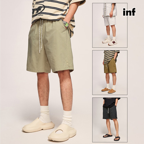 Men Boys Shorts Streetwear Bottoms Half Pants Sweatsuit Casual Shorts Unisex Pants