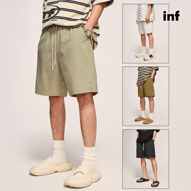 Men Boys Shorts Streetwear Bottoms Half Pants Sweatsuit Casual Shorts Unisex Pants