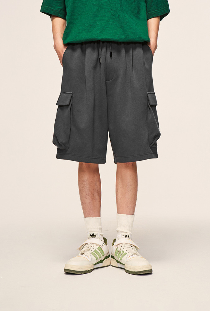Men Boys Shorts Streetwear Bottoms Half Pants Sweatsuit Casual Shorts Unisex Pants
