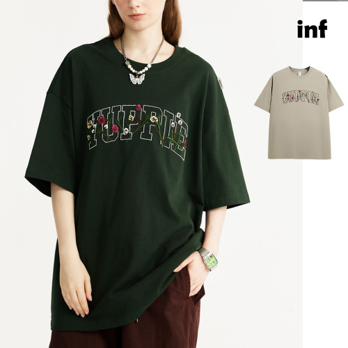 Men Women T-shirt Short Sleeve Pullover Tops Sweatshirt Unisex Tee Casual T-shirt