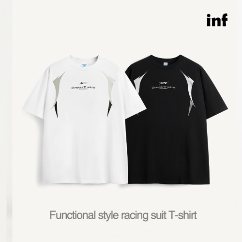 Men Women T-shirt Short Sleeve Pullover Tops Sweatshirt Unisex Tee Casual T-shirt
