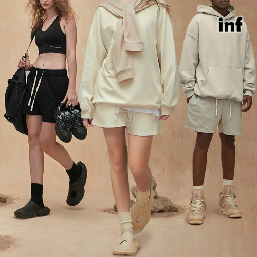 Men Women Shorts Streetwear Bottoms Half Pants Sweatsuit Casual Shorts Unisex Pants