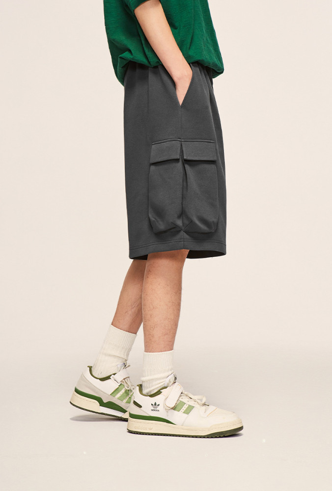 Men Boys Shorts Streetwear Bottoms Half Pants Sweatsuit Casual Shorts Unisex Pants