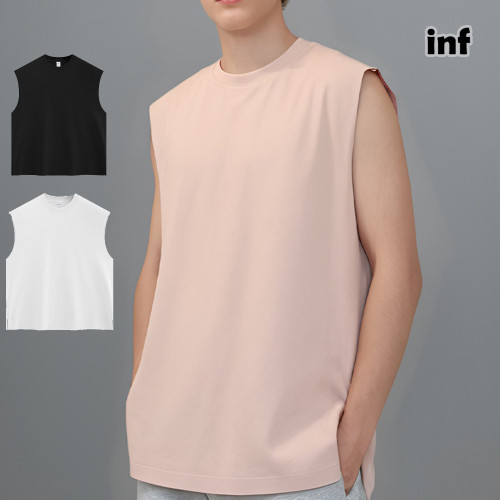 Men Women Vest T-shirt Short Sleeve Pullover Tops Sweatshirt Unisex Tee Casual T-shirt