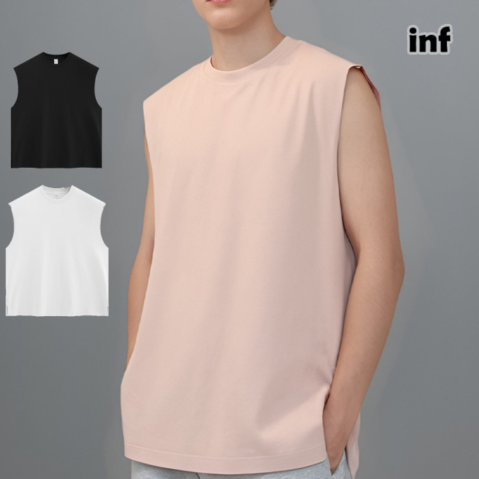 Men Women Vest T-shirt Short Sleeve Pullover Tops Sweatshirt Unisex Tee Casual T-shirt