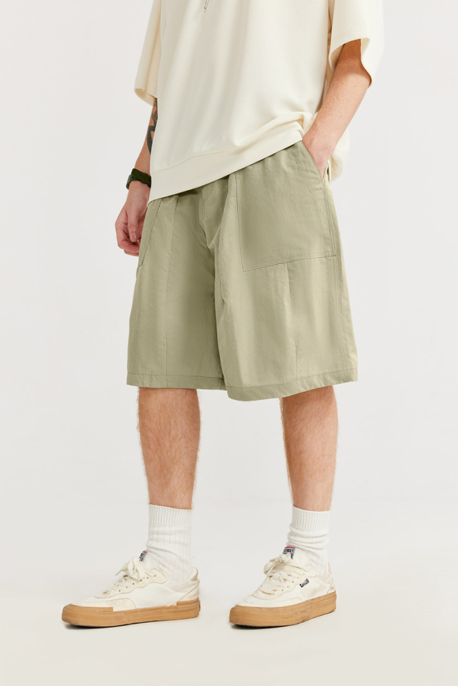 Men Boys Shorts Streetwear Bottoms Half Pants Sweatsuit Casual Shorts Unisex Pants