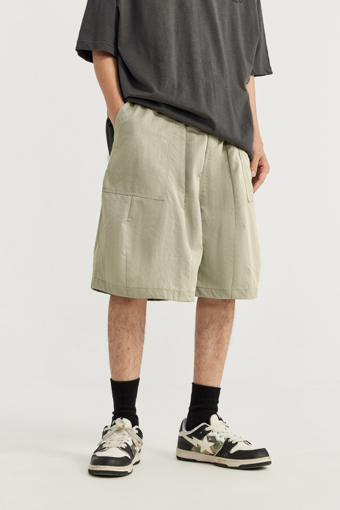 Men Boys Shorts Streetwear Bottoms Half Pants Sweatsuit Casual Shorts Unisex Pants