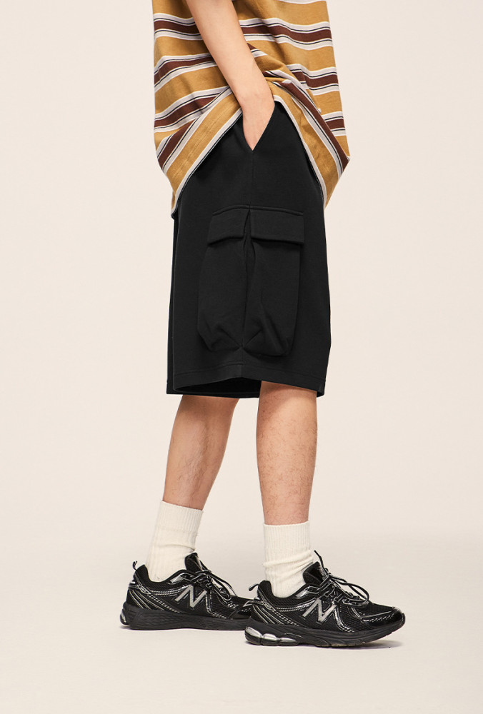 Men Boys Shorts Streetwear Bottoms Half Pants Sweatsuit Casual Shorts Unisex Pants