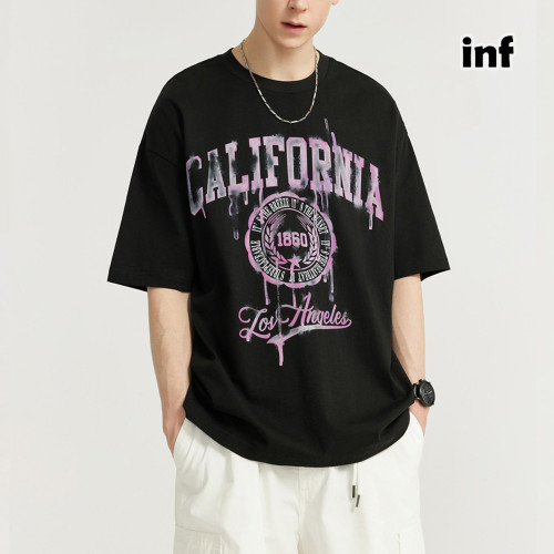 Men Women T-shirt Short Sleeve Pullover Tops Sweatshirt Unisex Tee Casual T-shirt